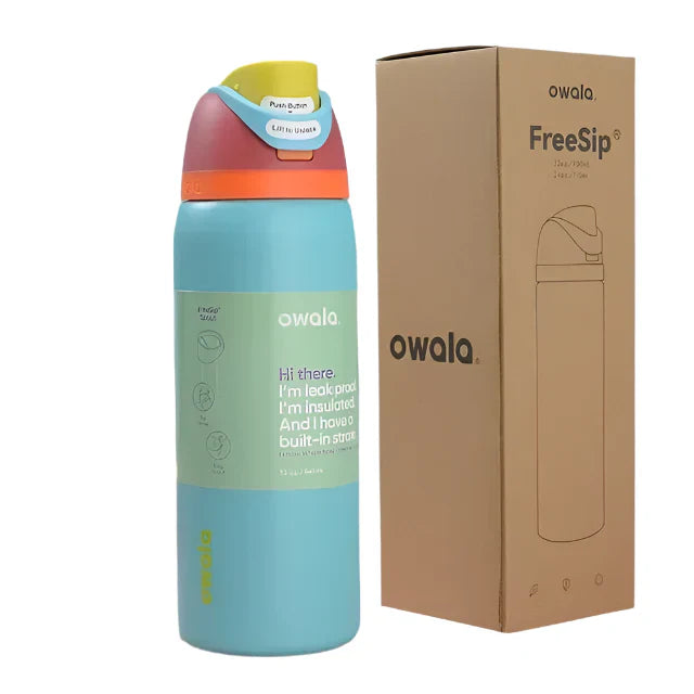 Owala FreeSip Pink Water Bottle