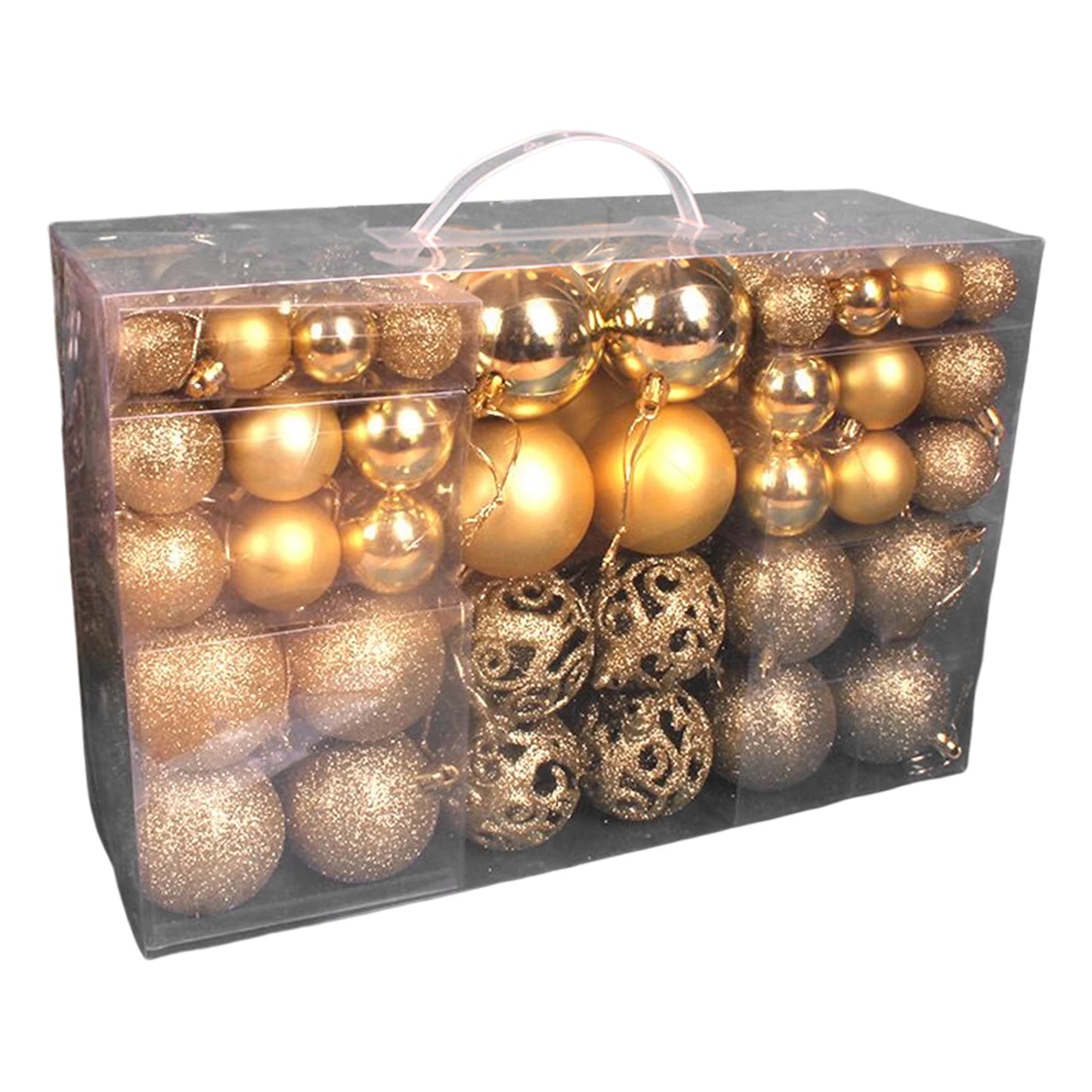 100pcs Shatterproof Christmas Ball Ornaments