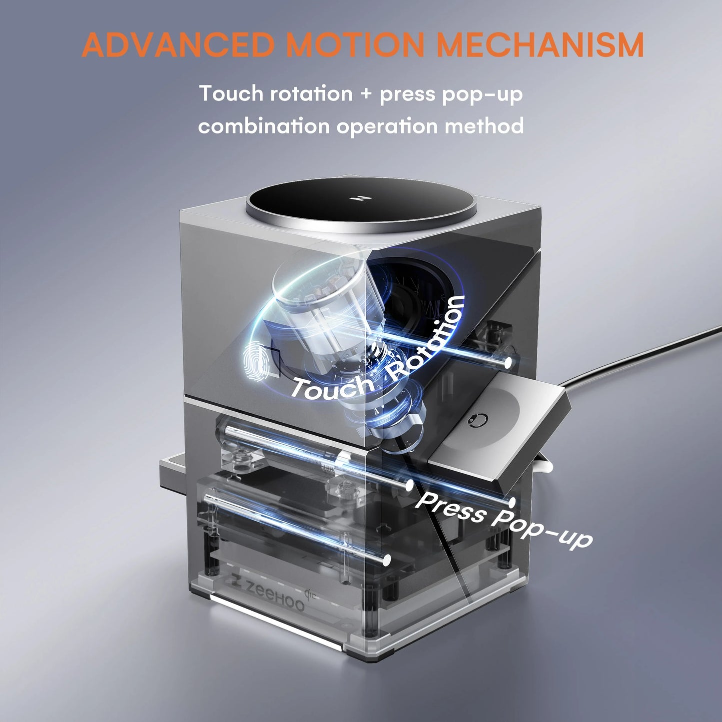 3-in-1 Rotatable Magnetic Charger