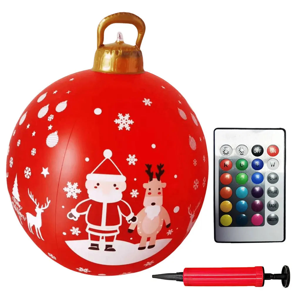 24-Inch Inflatable Christmas Ball
