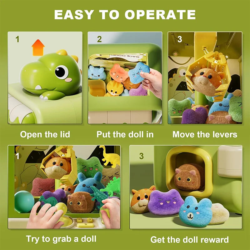 Dinosaur Claw Arcade Game Toy