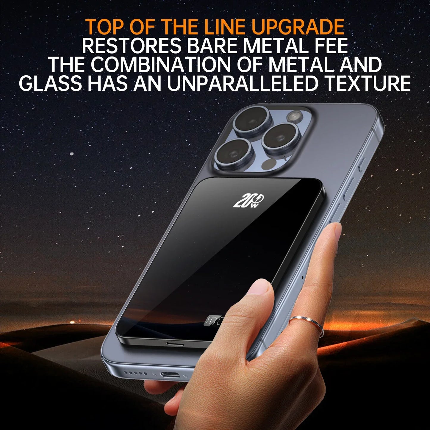 10000mAh 20W Magnetic Power Bank