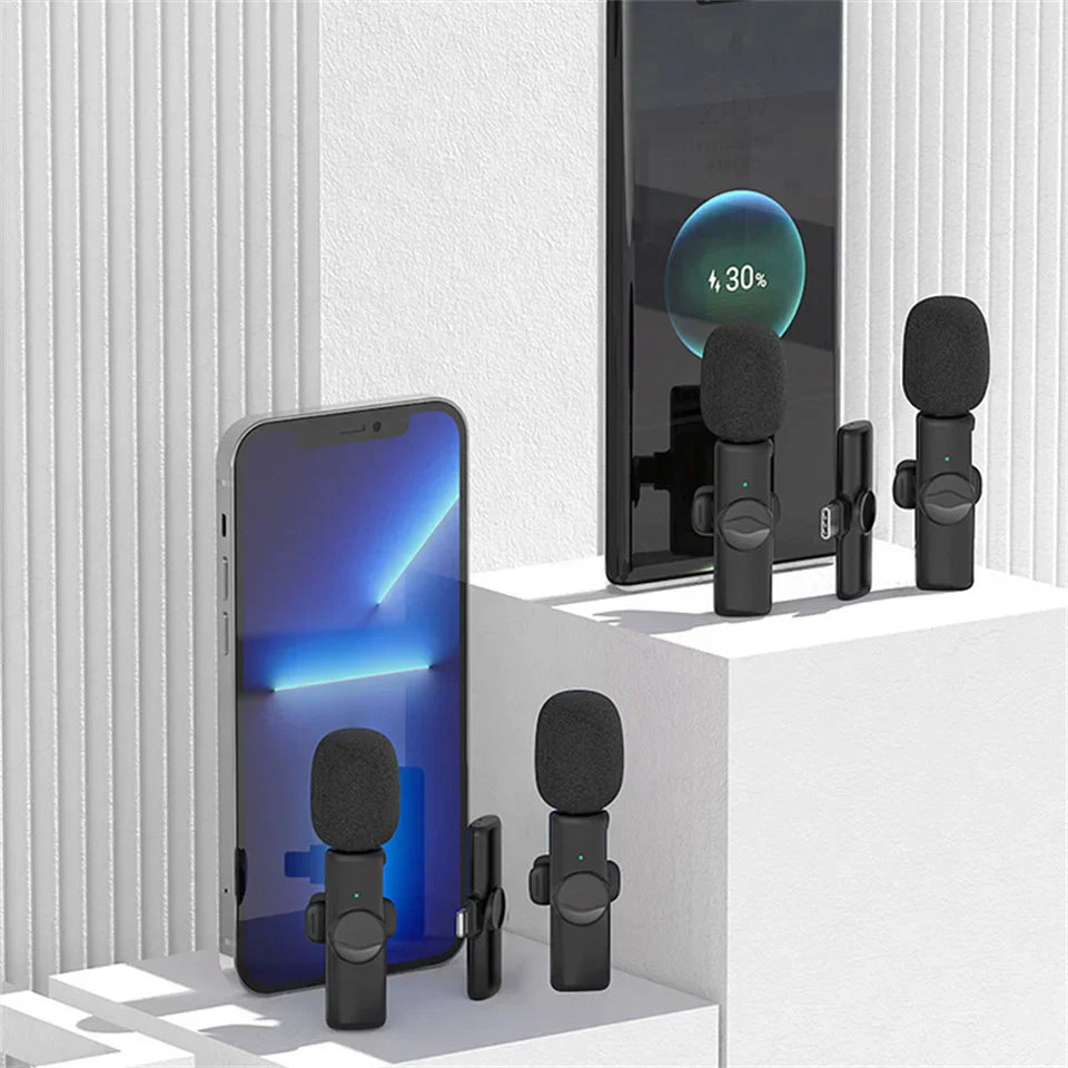 Professional Wireless Lavalier Microphone