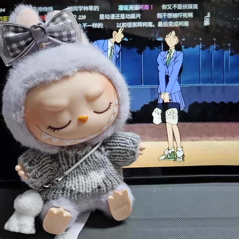 JUMEET Labubu Macaron Doll Outfit Set