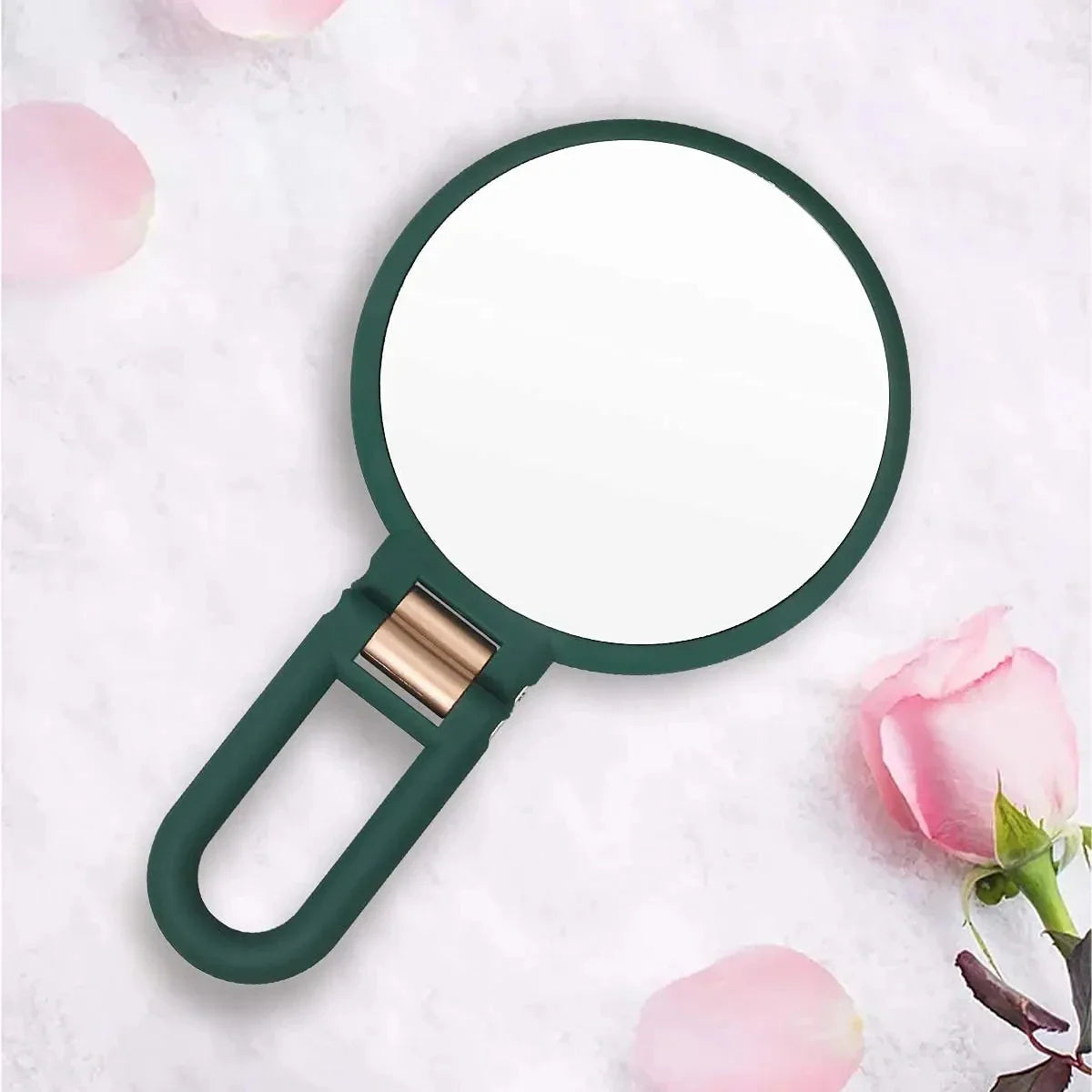 Vintage Double-Sided Magnifying Mirror