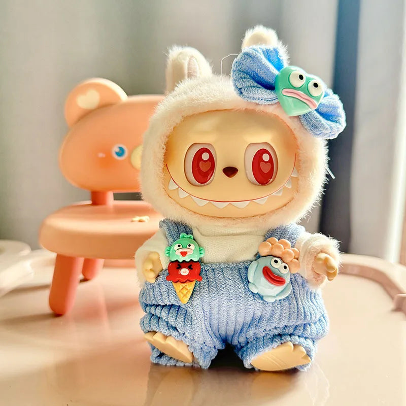 JUMEET Labubu Big Mouth Fish Outfit