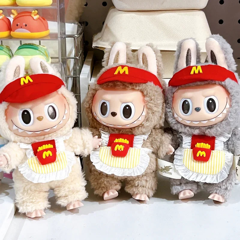 Labubu French Fries Apron Set