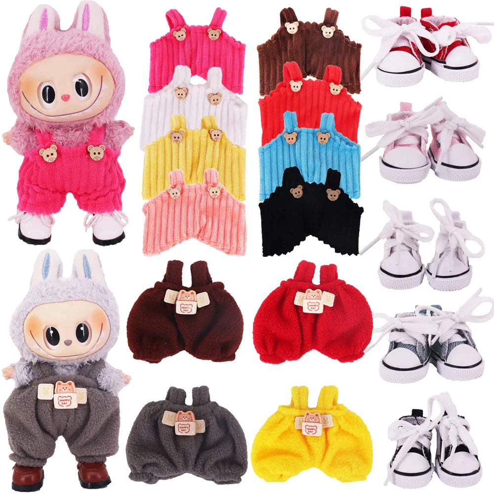 ZWSISU Labubu Doll Pants & Shoes