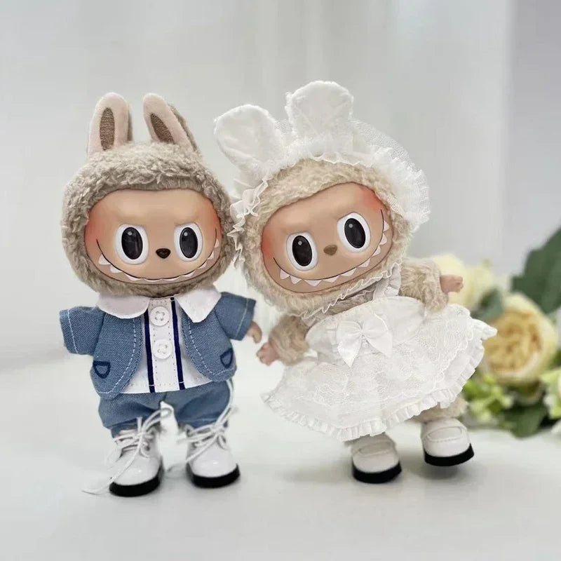 Labubu Doll Fashion Hoodie Set