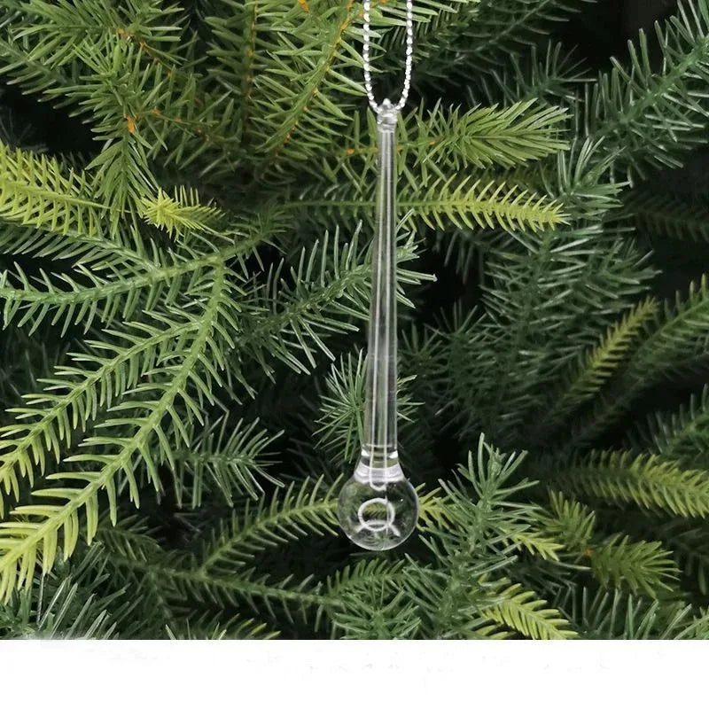 Sparkling Snowflake Christmas Pendant Set