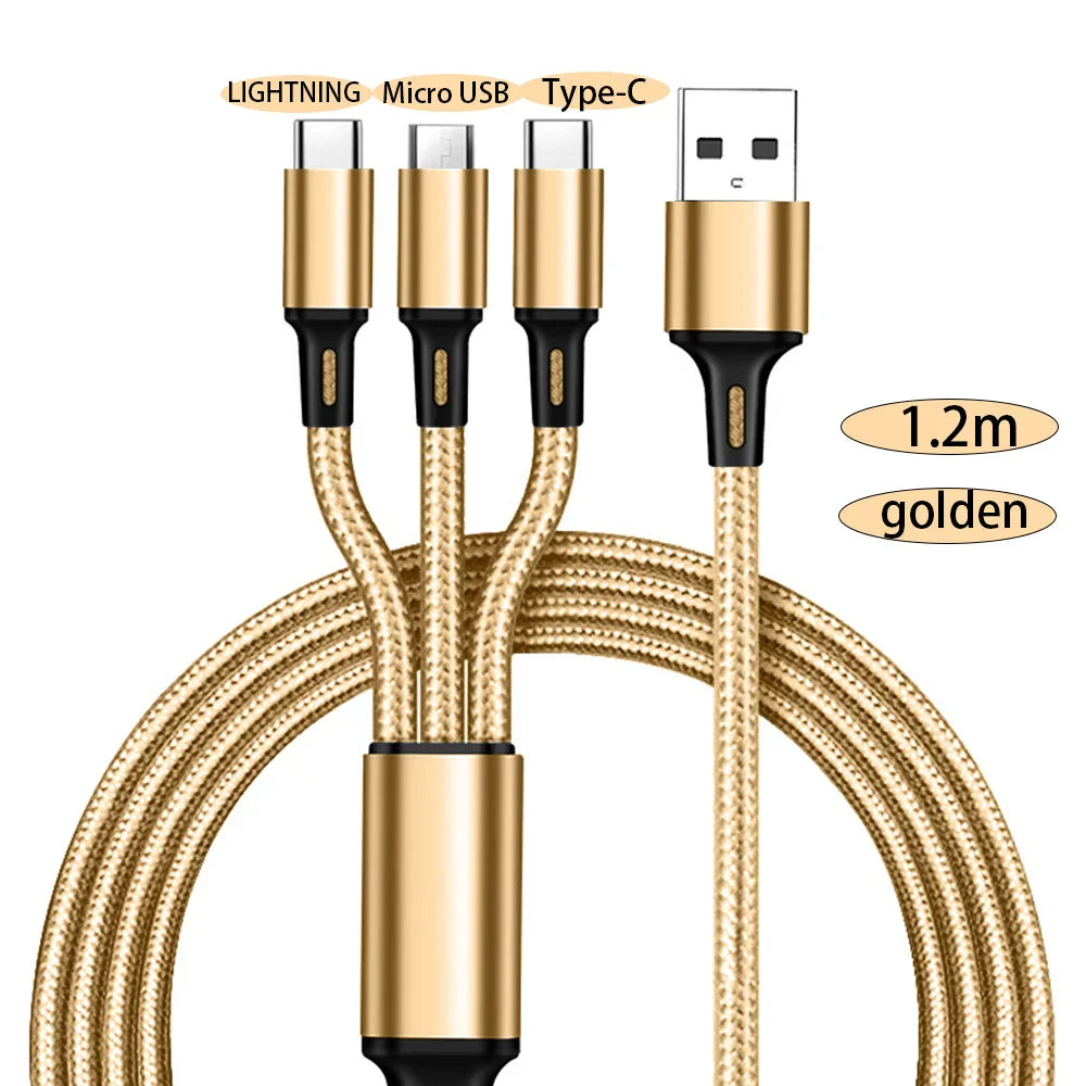3-in-1 Fast Charging Cable