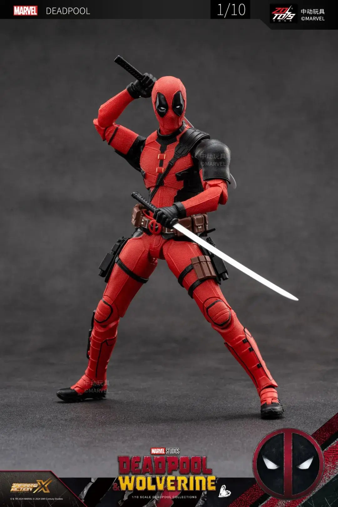 Deadpool Wolverine Thor Action Figures
