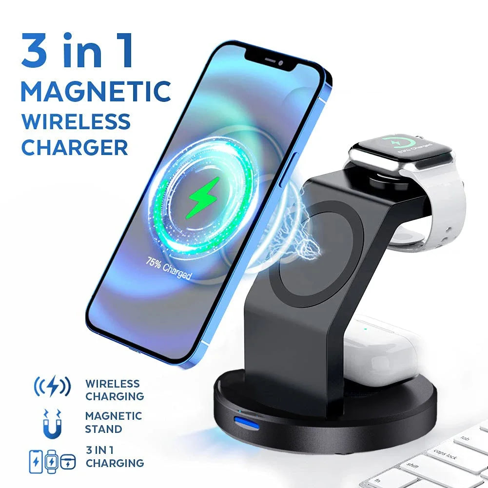 3-in-1 Magnetic Charging Stand
