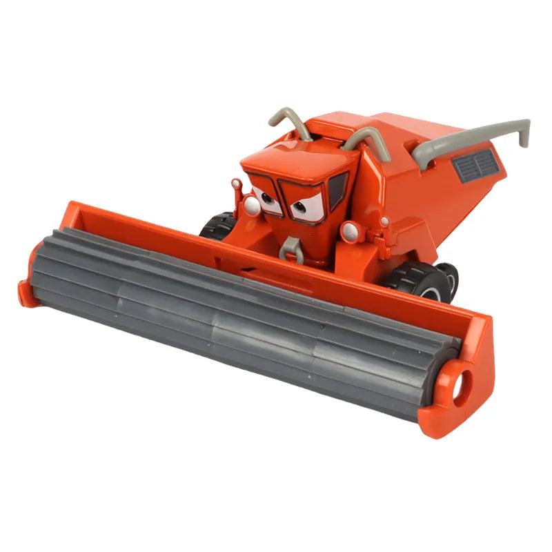 Cars Disney Pixar Cars Lightning McQueen rhapsody matador bulldozer truck Mater harvester 1:55 Diecast Metal Car Model Toy