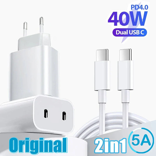 PD 40W Fast USB-C Charger