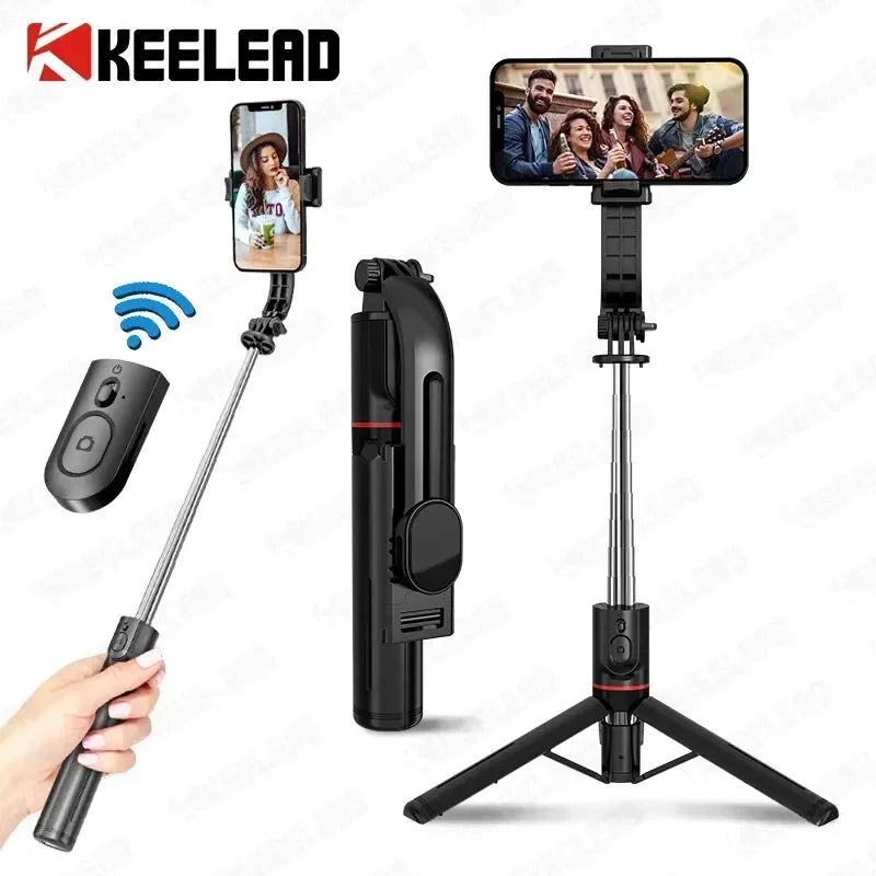 Wireless Bluetooth Selfie Tripod