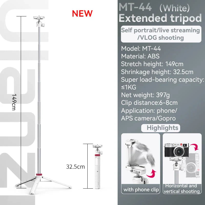 Ulanzi MT-44 Extendable Selfie Stick