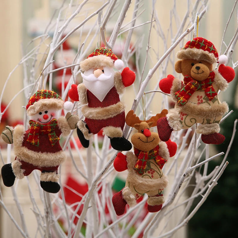 4PCS DIY Christmas Hanging Ornaments