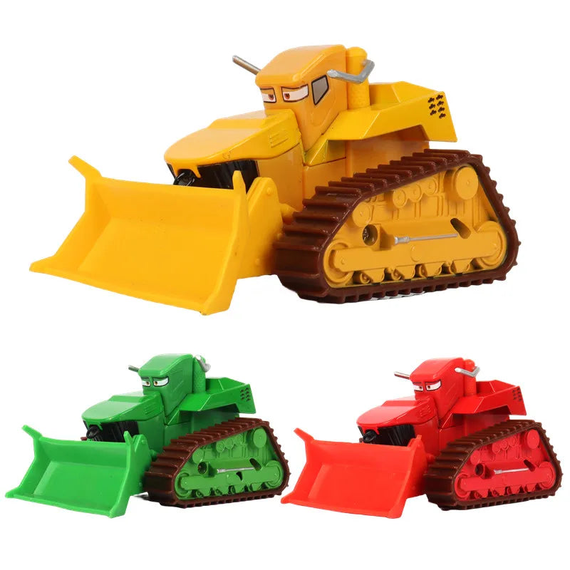 Cars Disney Pixar Cars Lightning McQueen rhapsody matador bulldozer truck Mater harvester 1:55 Diecast Metal Car Model Toy