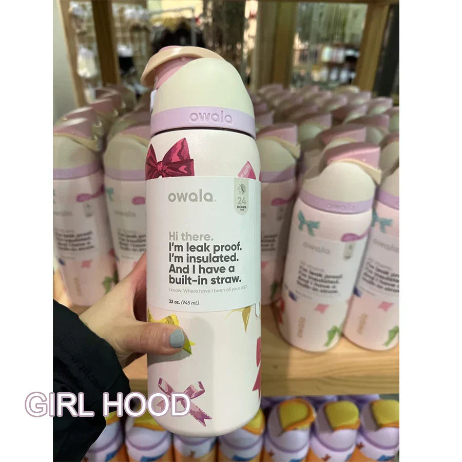 Owala FreeSip Quarta Rose Bottle