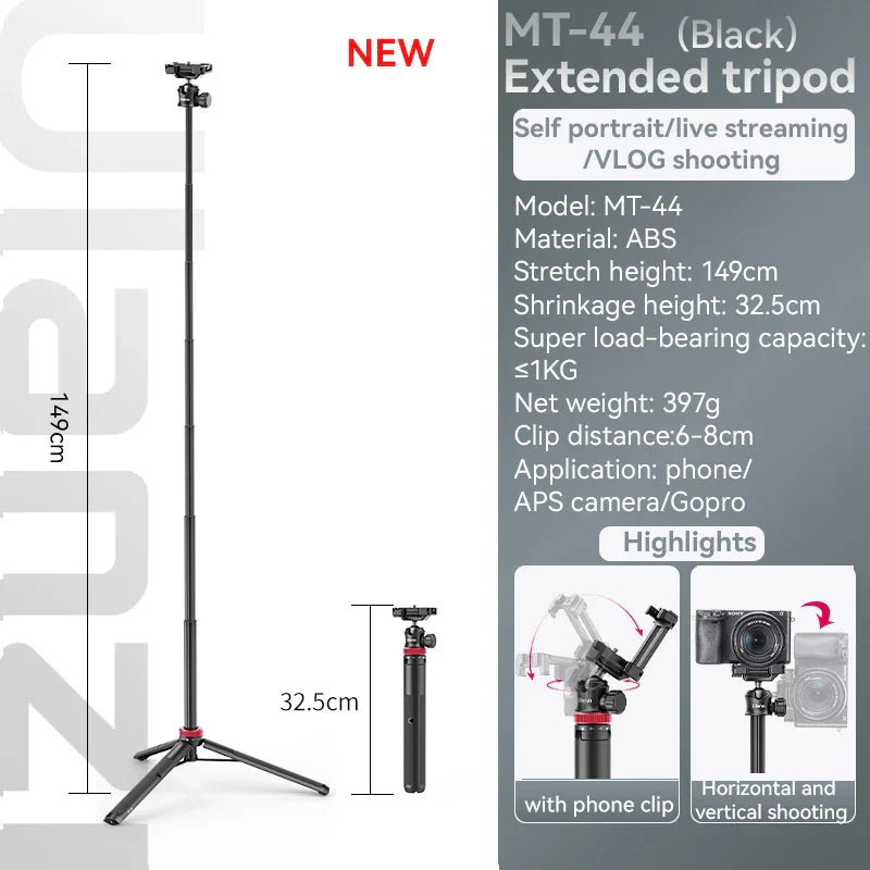 Ulanzi MT-44 Extendable Selfie Stick