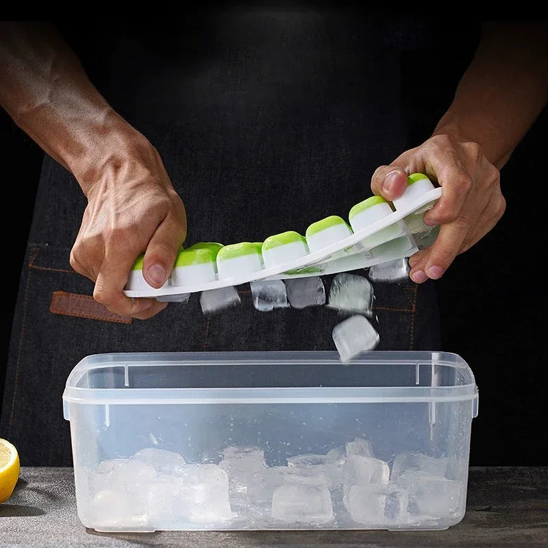 14-Cube Silicone Ice Tray