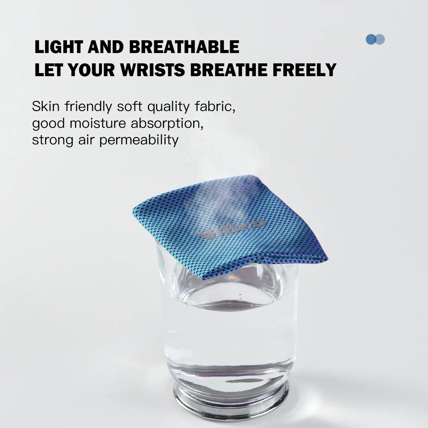 Ice Cooling Wrist Sweatband