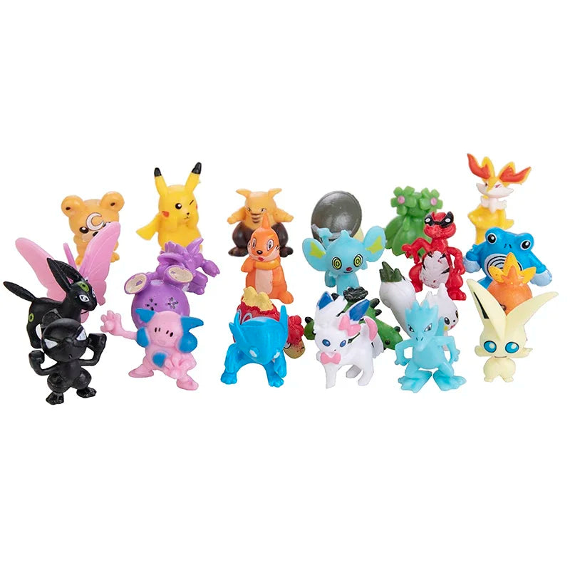 Pokemon Mini Collectible Figure Set