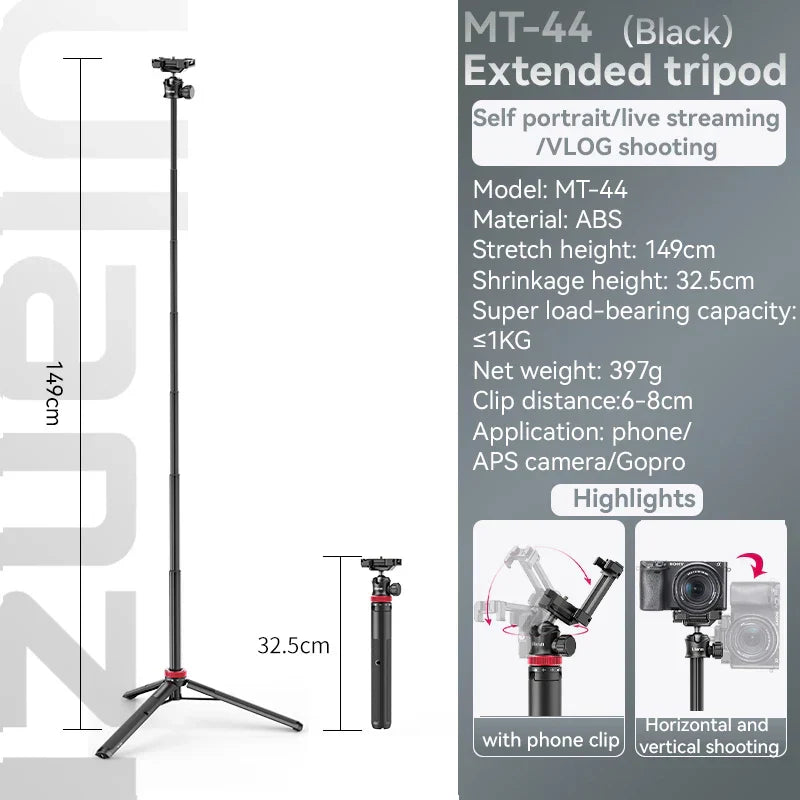 Ulanzi MT-44 Extendable Selfie Stick