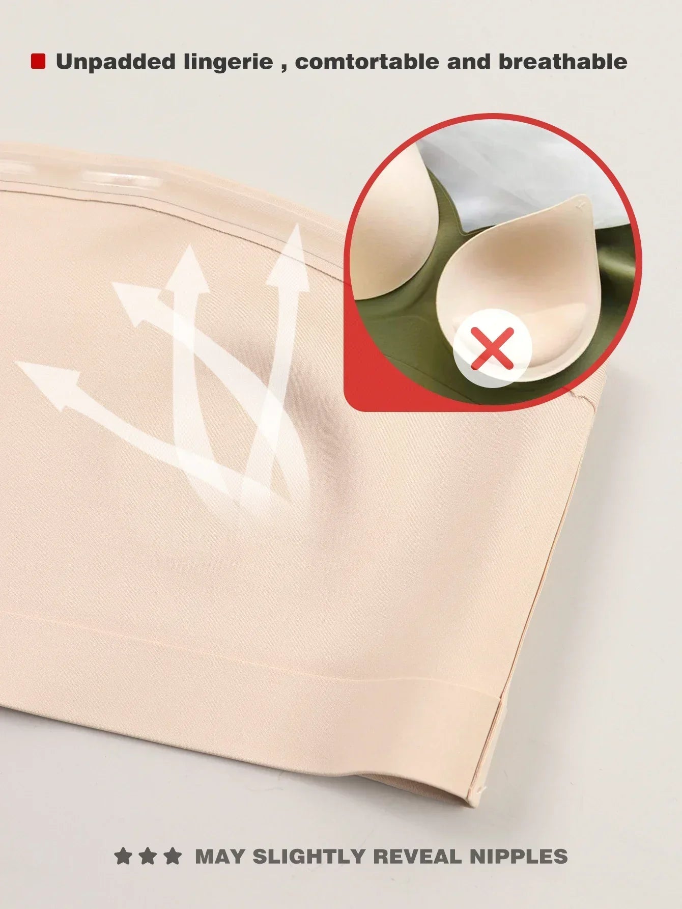 ComfyLuxe Seamless Strapless Bra