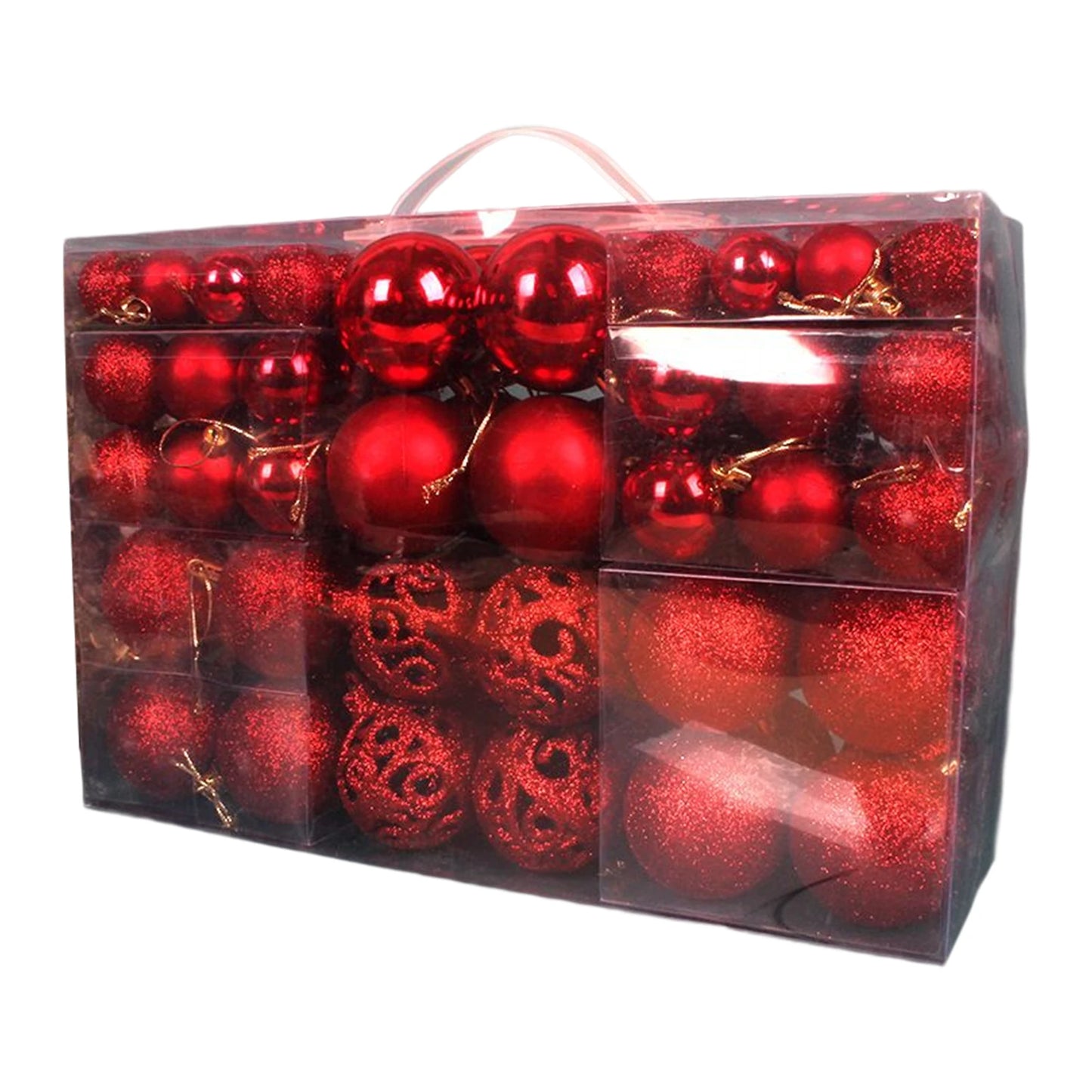 100pcs Shatterproof Christmas Ball Ornaments