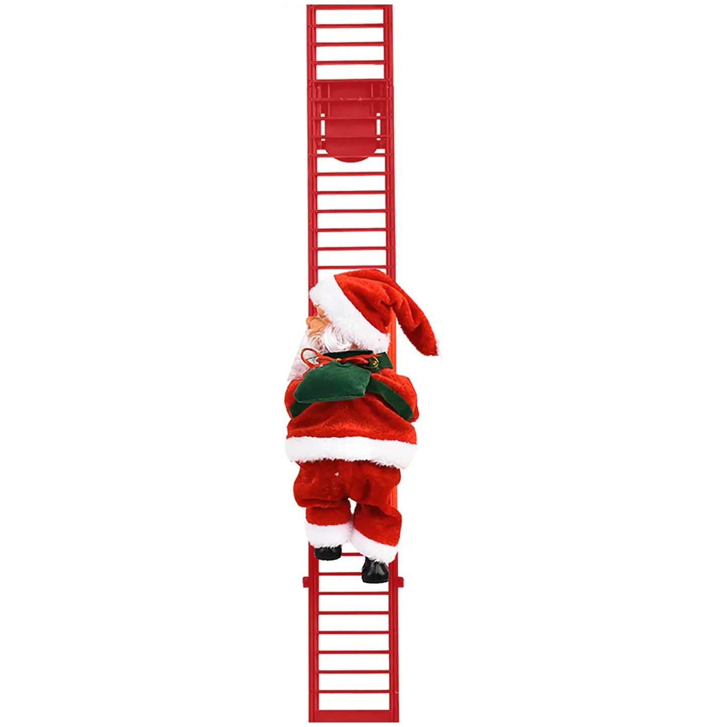 LED Music Santa Climbing Ornament