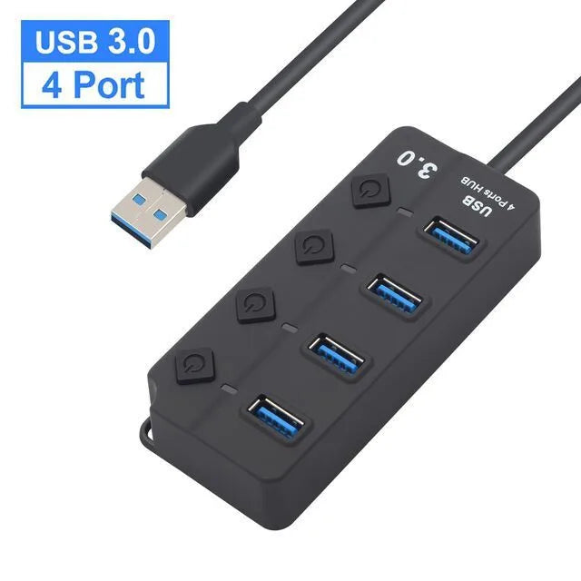 USB 3.0 Hub with Switch