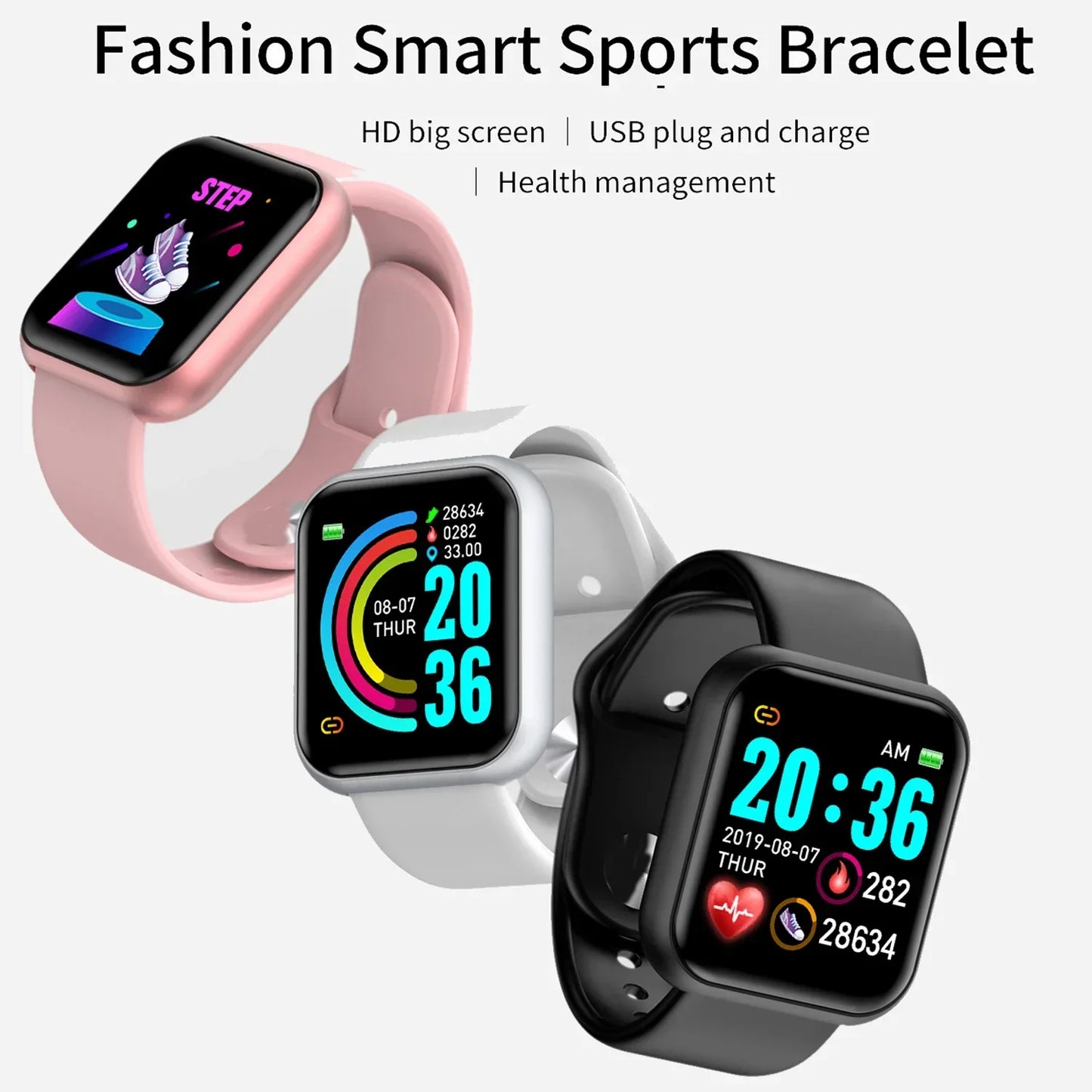 Smartwatch Bluetooth Fitness Tracker