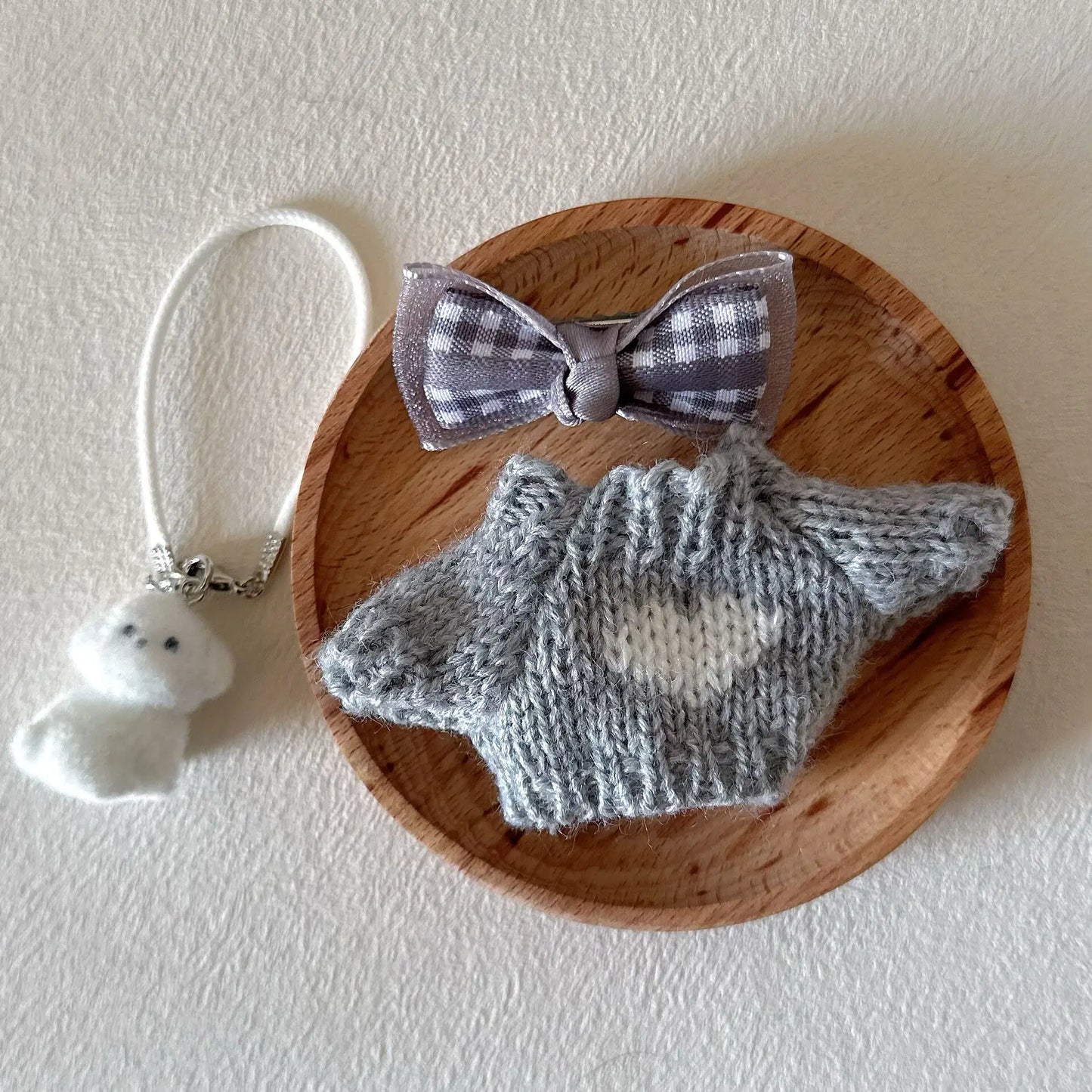 JUMEET Labubu Macaron Doll Outfit Set