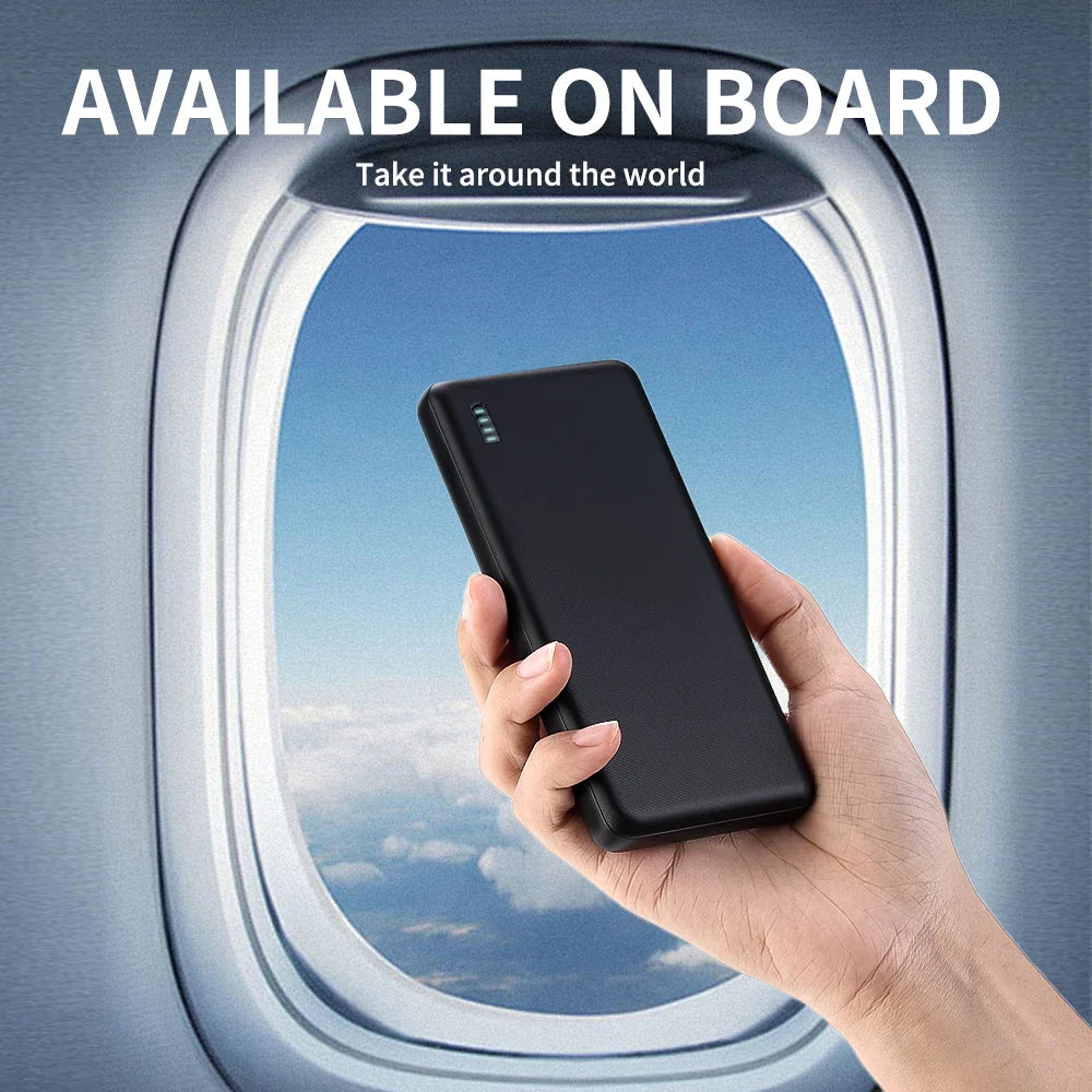 10000mAh Portable Emergency Power Bank