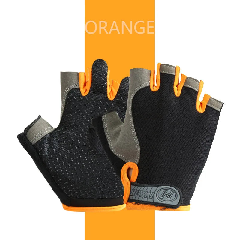 Breathable Fingerless Cycling Gloves