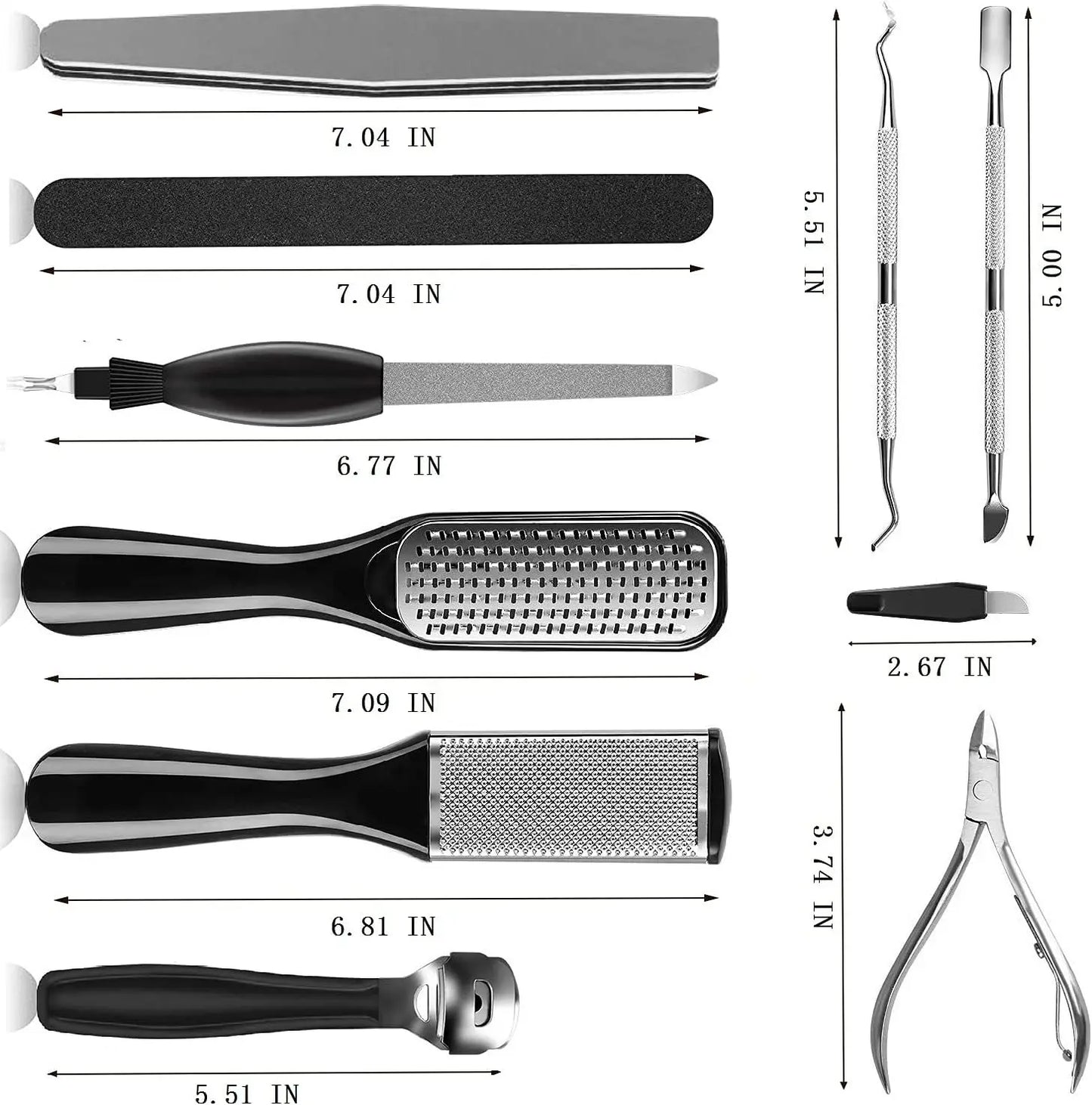 Professional Pedicure Tools Set