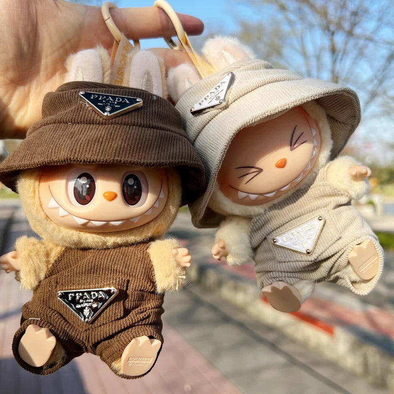 Labubu Corduroy Doll Clothing Set