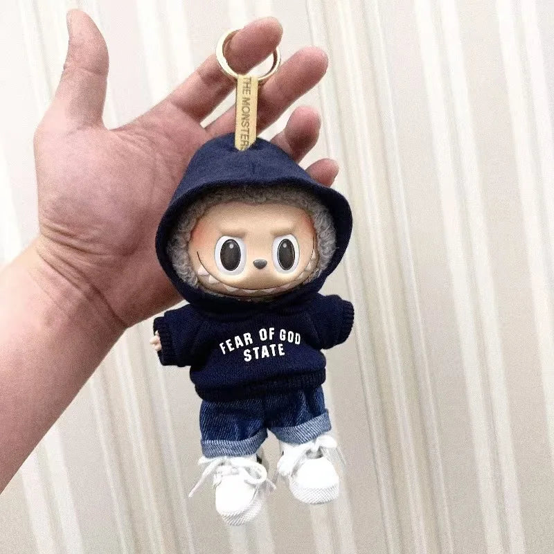 Labubu Doll Clothes Sweater Set