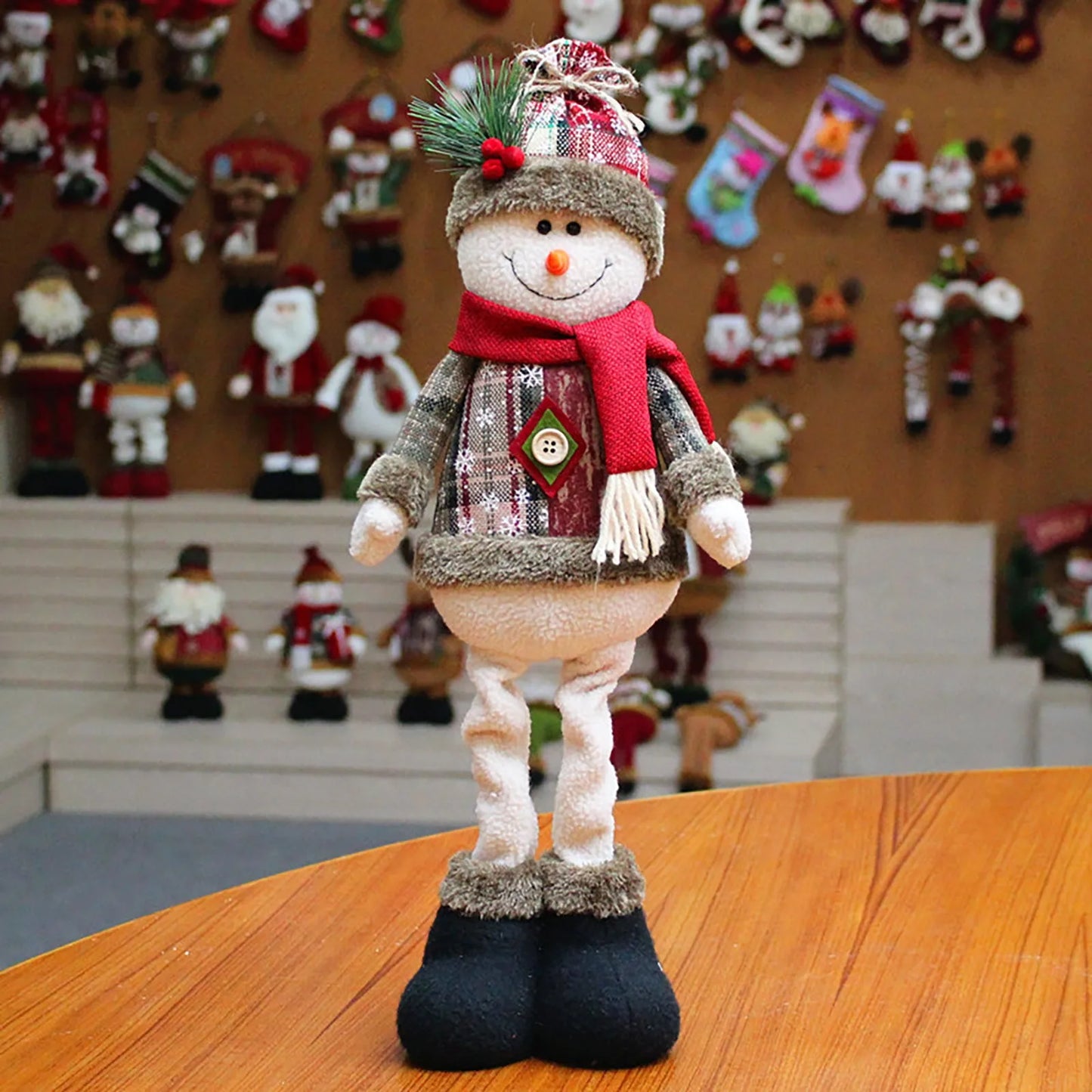3PCS Christmas Doll Decorations Set