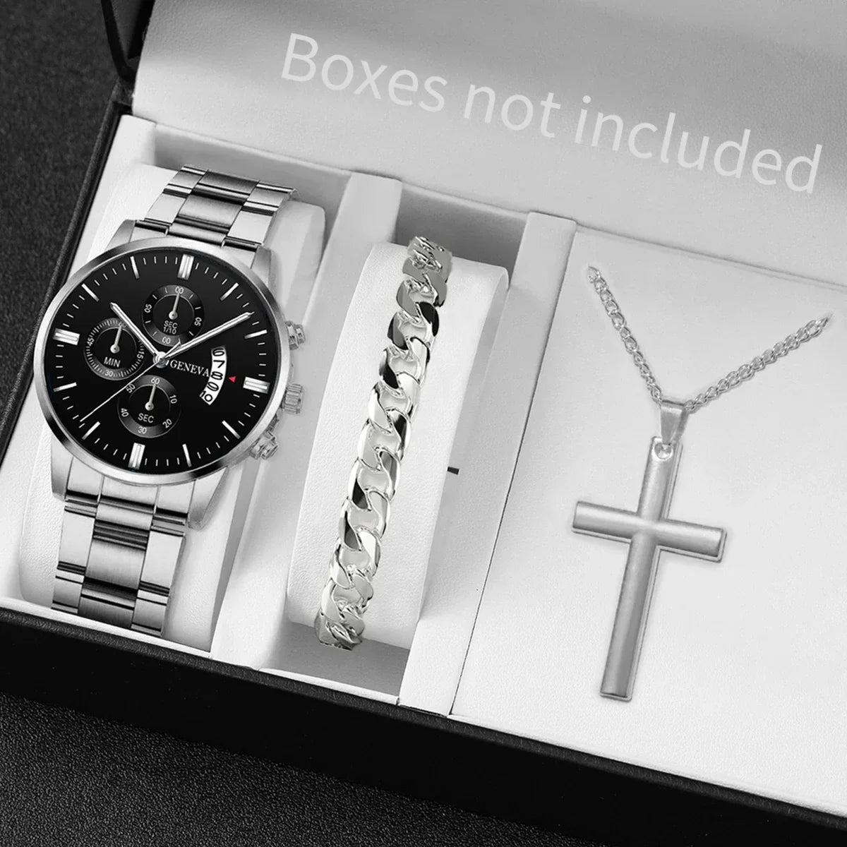 3PCS Men’s Watch Set