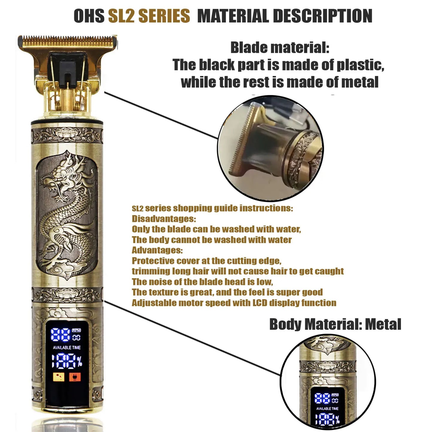 T9 Electric Hair Clipper