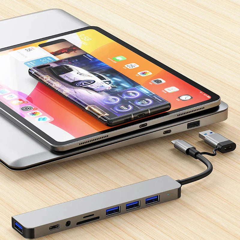 8-in-2 USB Type-C Hub