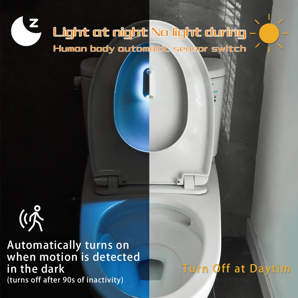 Toilet Motion Sensor Night Light