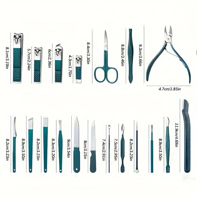 Professional 7–18 Piece Nail Kit