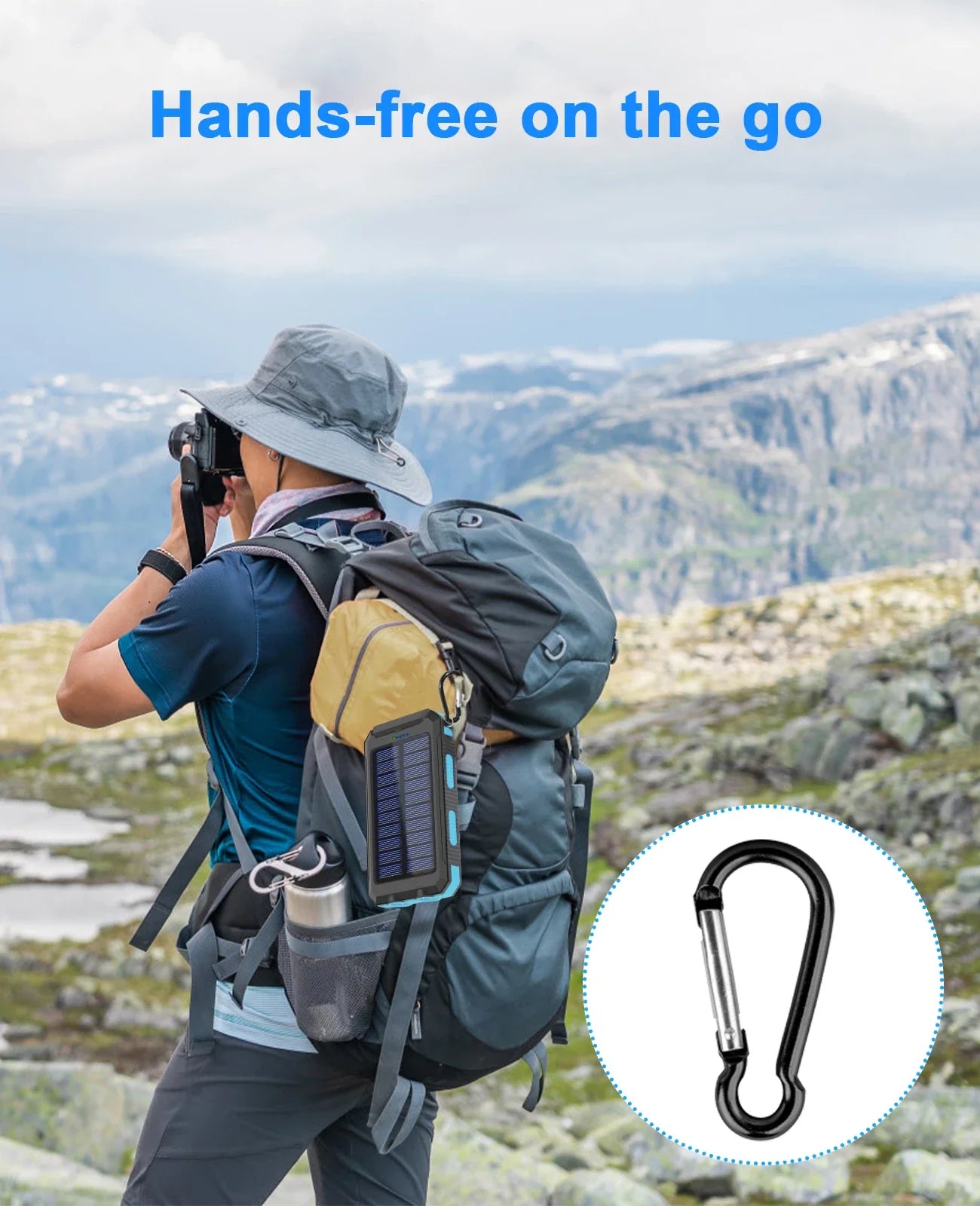 38800mAh Waterproof Solar Power Bank