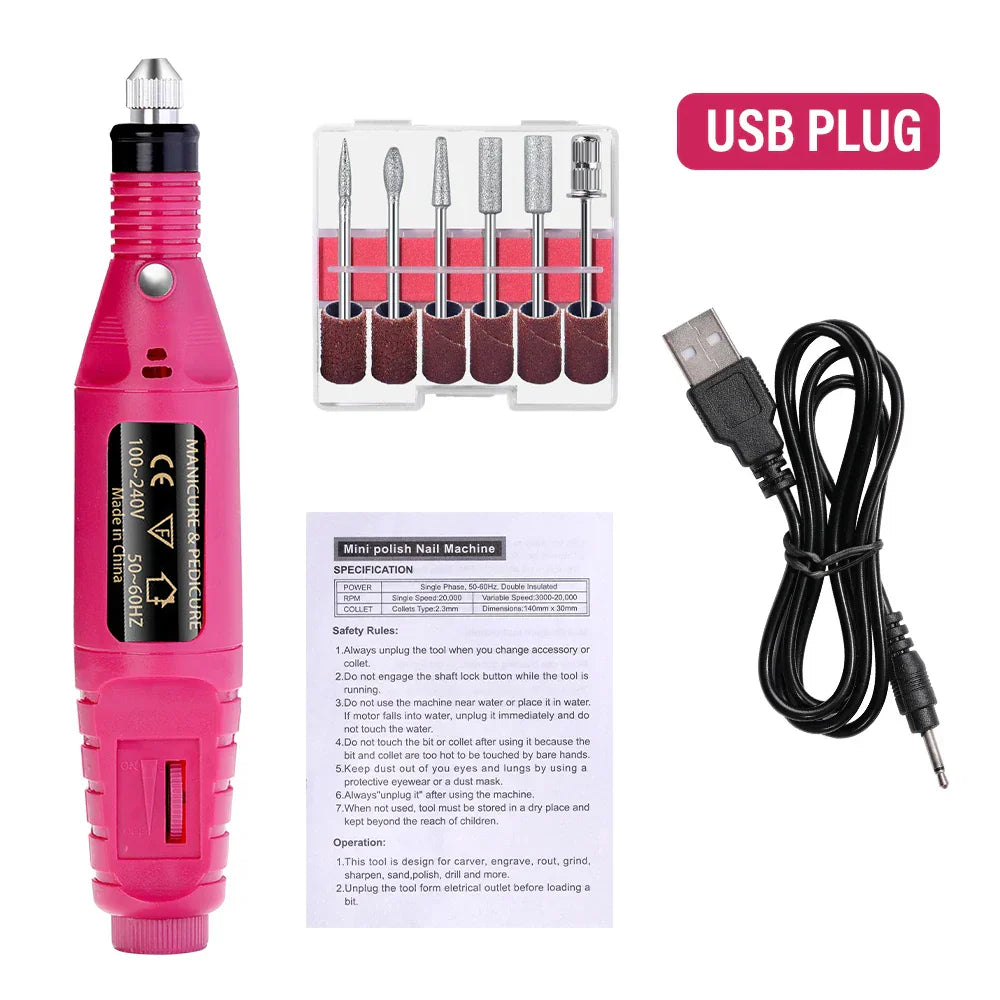 LULAA Electric Nail Drill