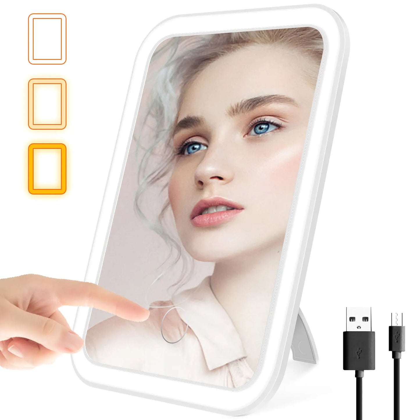 Dimmable LED Lighted Makeup Mirror