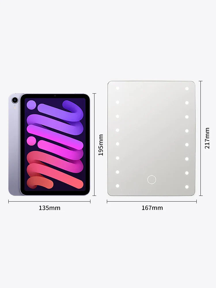 360° Rotating Touch Makeup Mirror